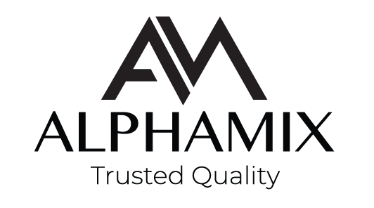ALPHAMIX Logo - Black